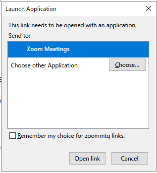 Webブラウザーからzoomを起動する Zoom Support